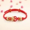 13.1 ❤️Red Universe Knot Bracelet