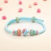 💙Blue Dimples Knot Bracelet