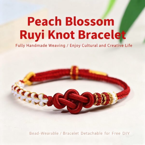 Peach Blossom Knot Bracelet