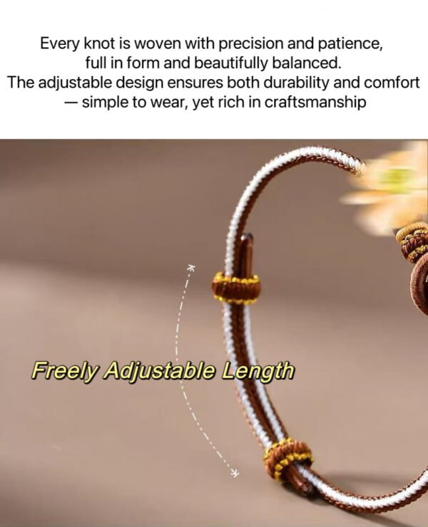 Twin Hearts Knot Bracelet — Handmade Feng Shui Love & Luck Charm Bracelet 💞