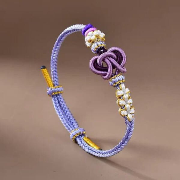 Twin Hearts Knot Bracelet — Handmade Feng Shui Love & Luck Charm Bracelet 💞