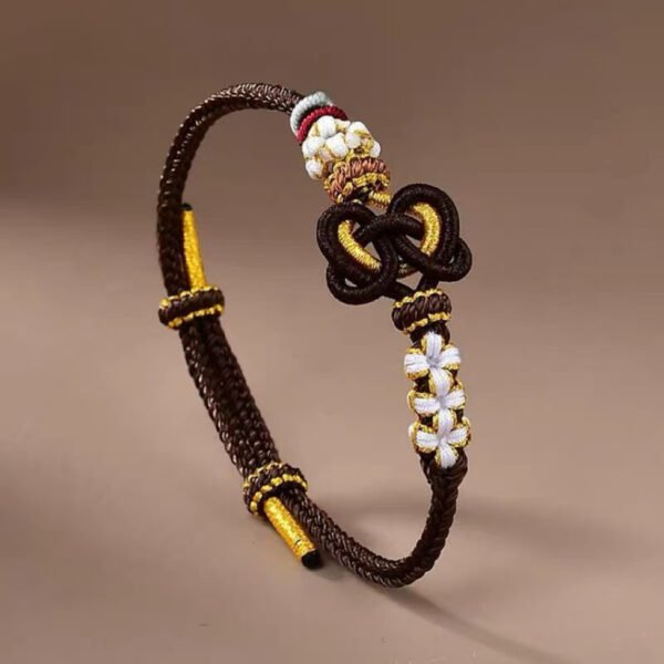 Twin Hearts Knot Bracelet — Handmade Feng Shui Love & Luck Charm Bracelet 💞