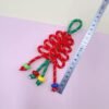 圣诞节包挂miu系11 ✨Christmas Lucky Knot Keychain – Handmade Paracord Bag Charm🎄