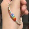 🌈 Rainbow Fortune Bracelet – Handmade Lucky Rope for Couples & Friends 💞