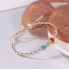 🌈 Rainbow Fortune Bracelet – Handmade Lucky Rope for Couples & Friends 💞
